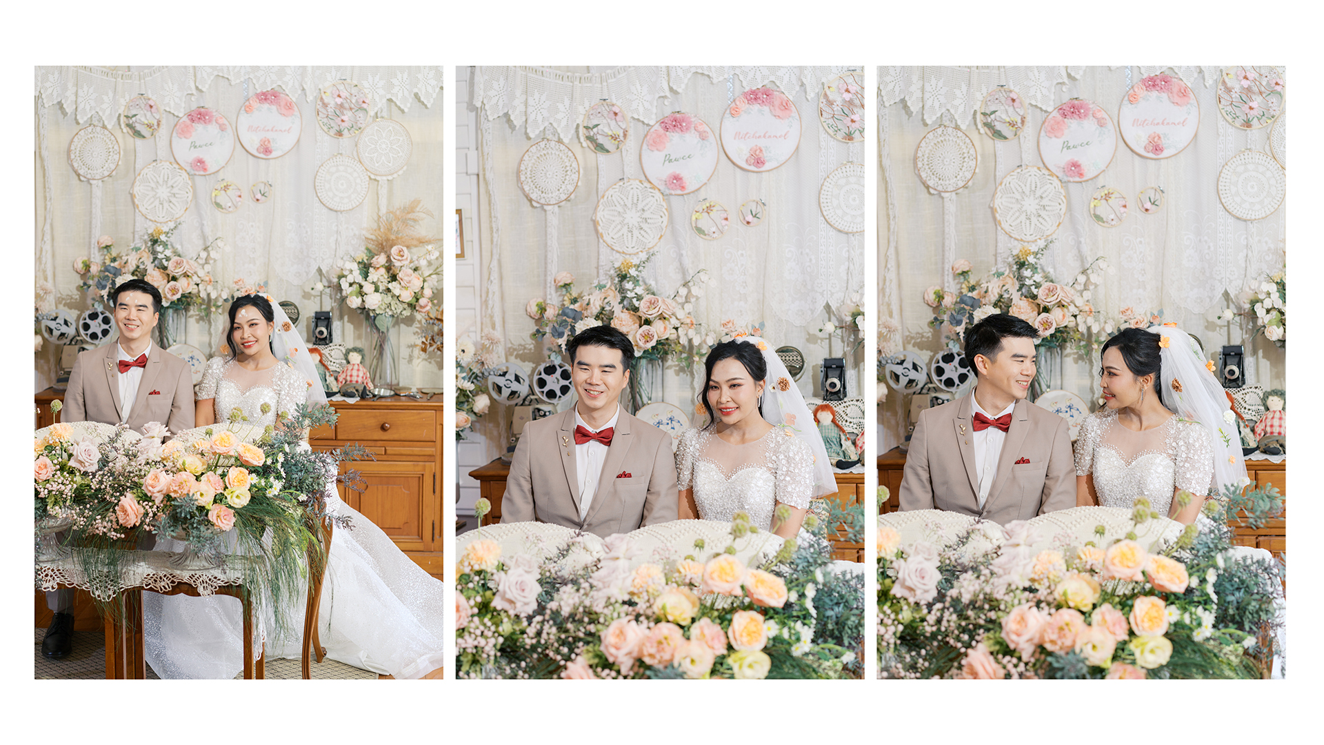 thai wedding photo at Maison de Mamie wedding venue, garden wedding, Thai wedding ceremony, Thailand wedding destination,
Thailand wedding venue, vintage wedding