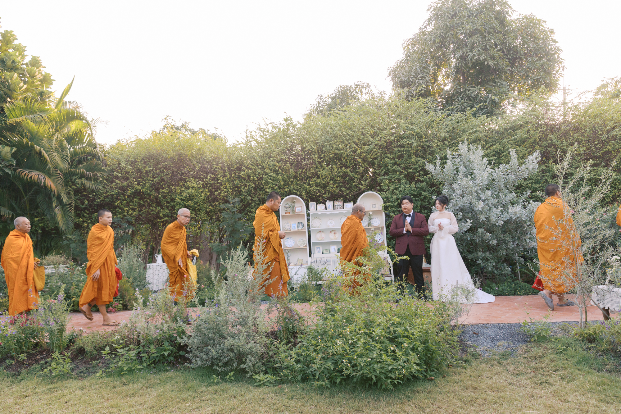thai wedding photo at Maison de Mamie wedding venue