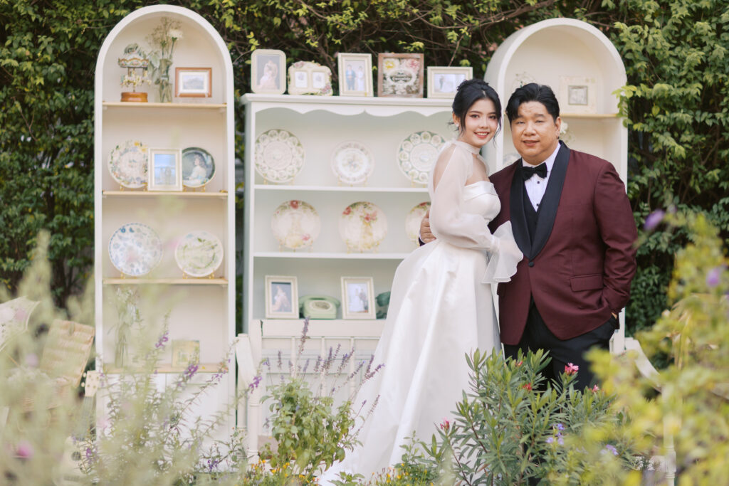 thai wedding photo at Maison de Mamie wedding venue