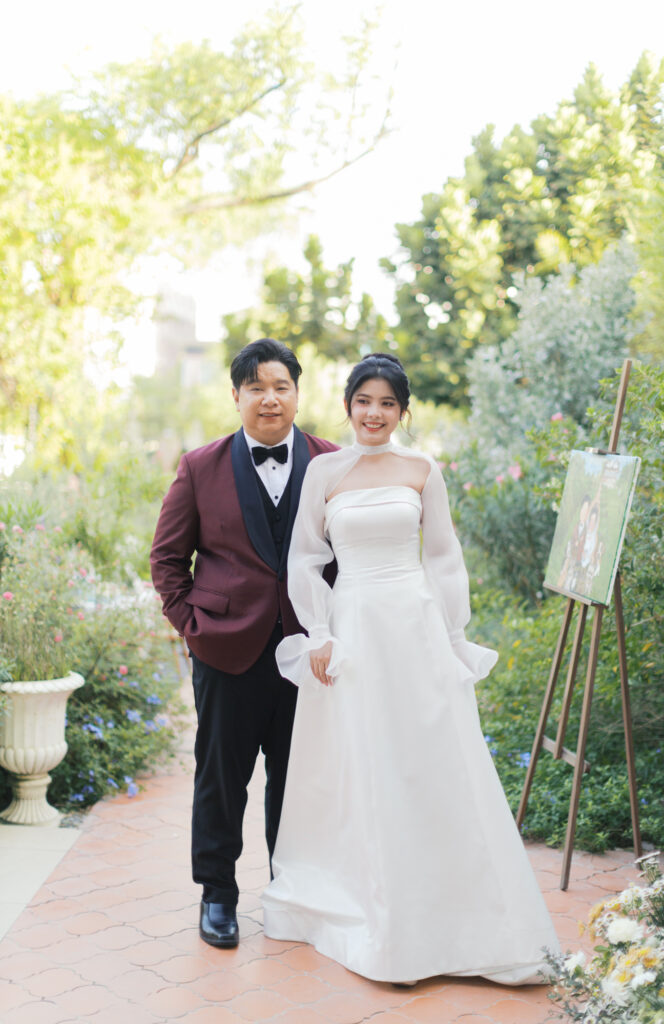 thai wedding photo at Maison de Mamie wedding venue