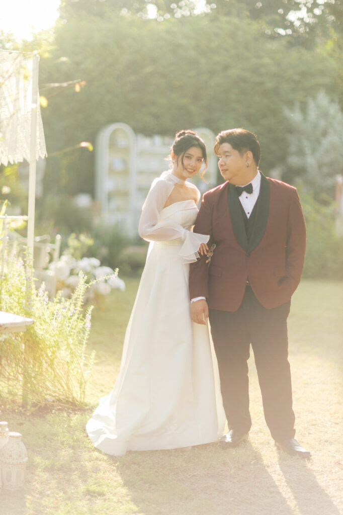 thai wedding photo at Maison de Mamie wedding venue