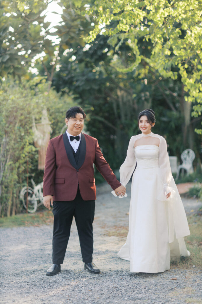 thai wedding photo at Maison de Mamie wedding venue
