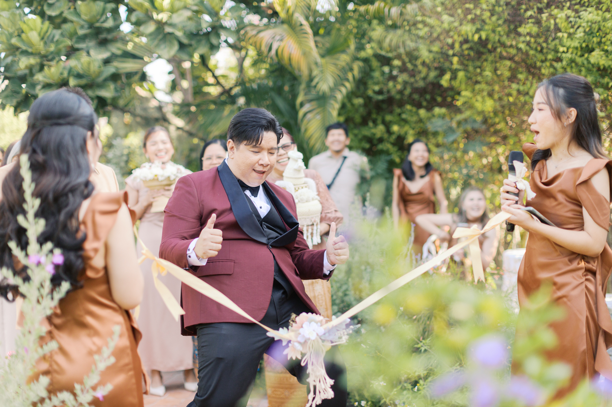 thai wedding photo at Maison de Mamie wedding venue