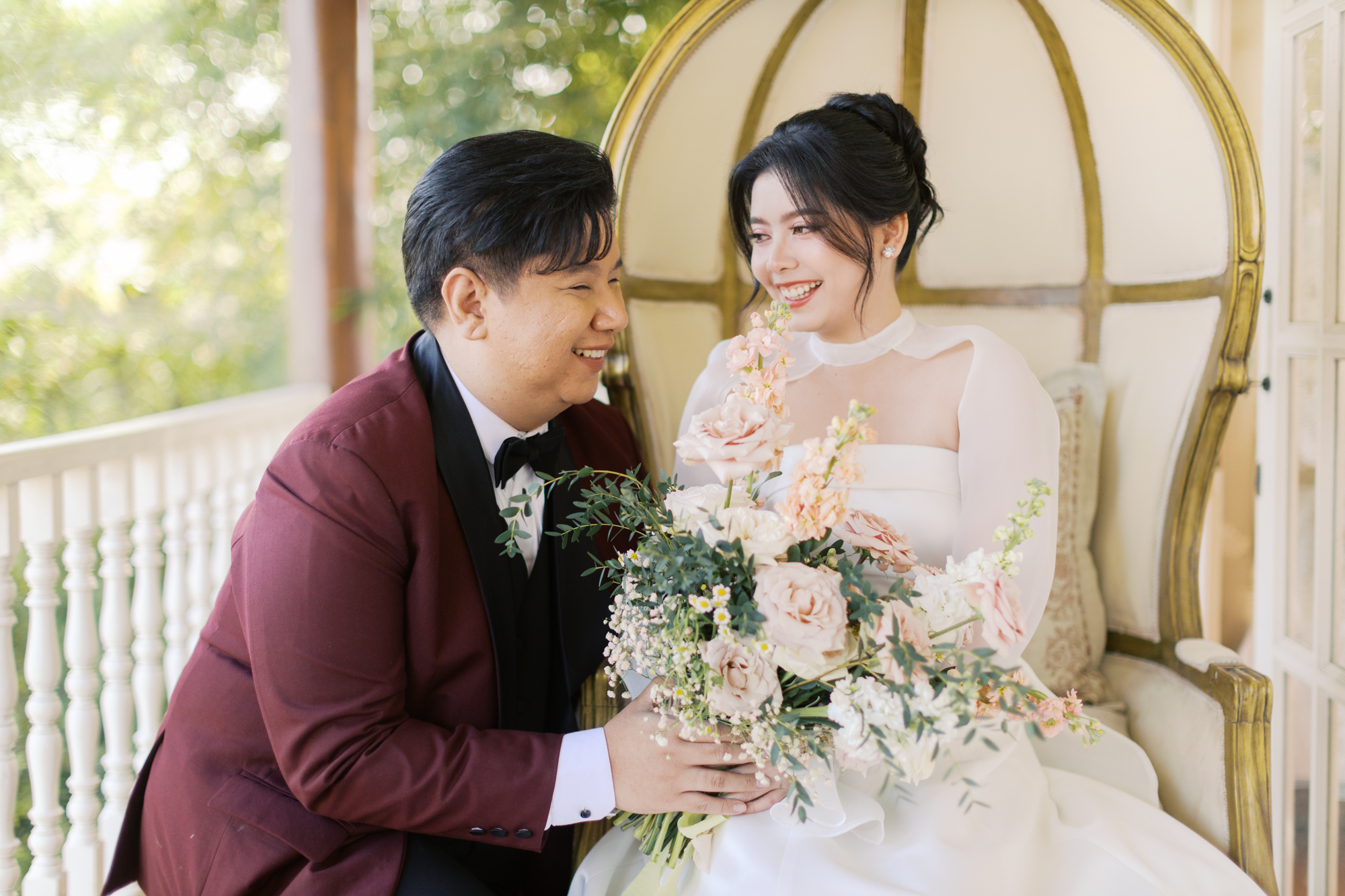 thai wedding photo at Maison de Mamie wedding venue