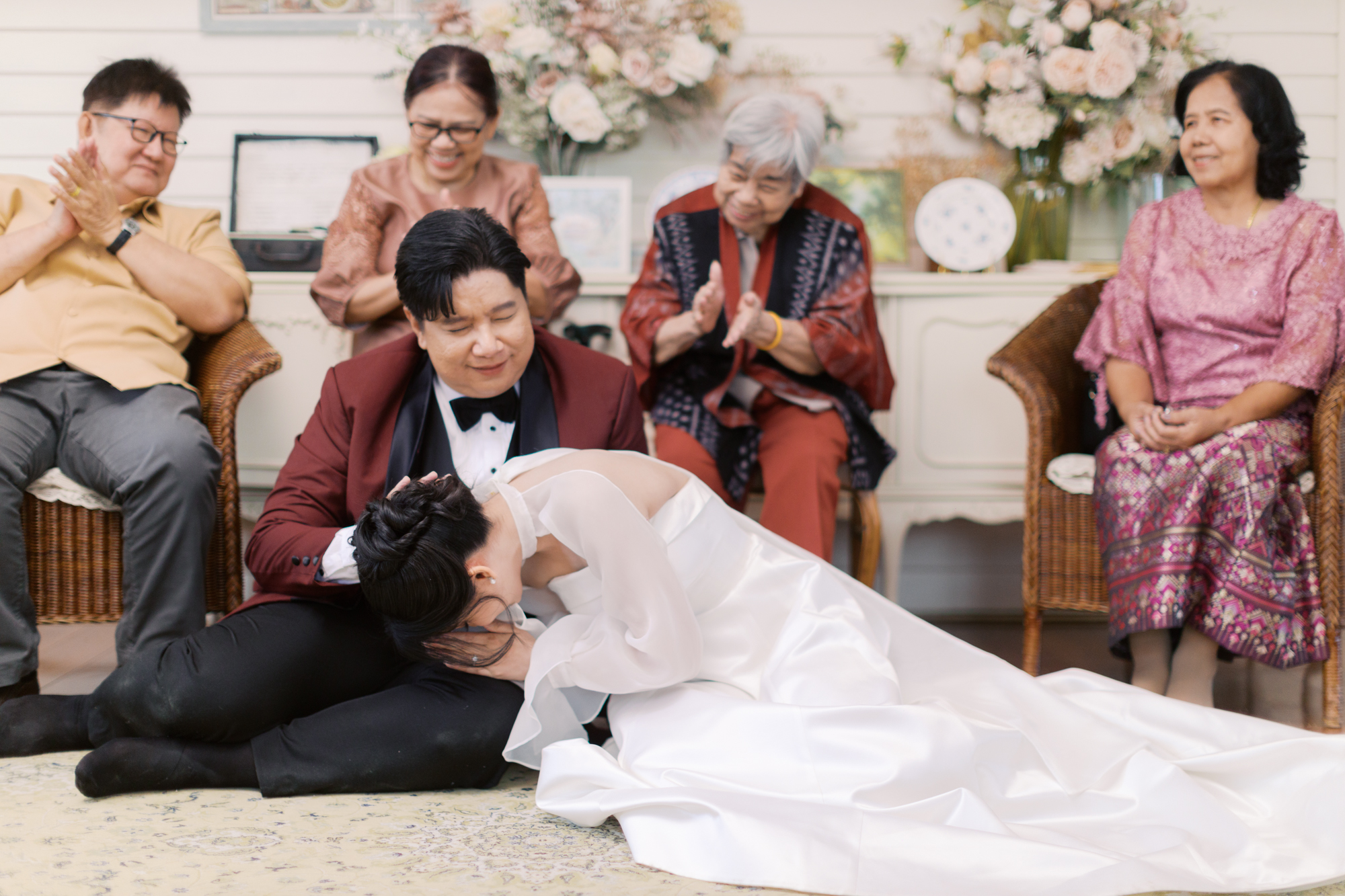thai wedding photo at Maison de Mamie wedding venue