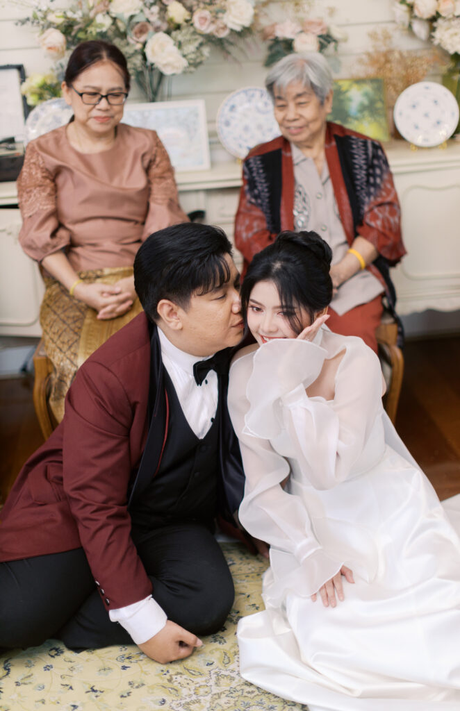 thai wedding photo at Maison de Mamie wedding venue