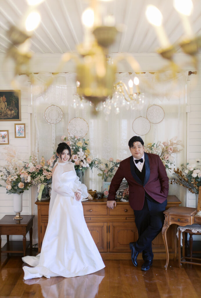 thai wedding photo at Maison de Mamie wedding venue