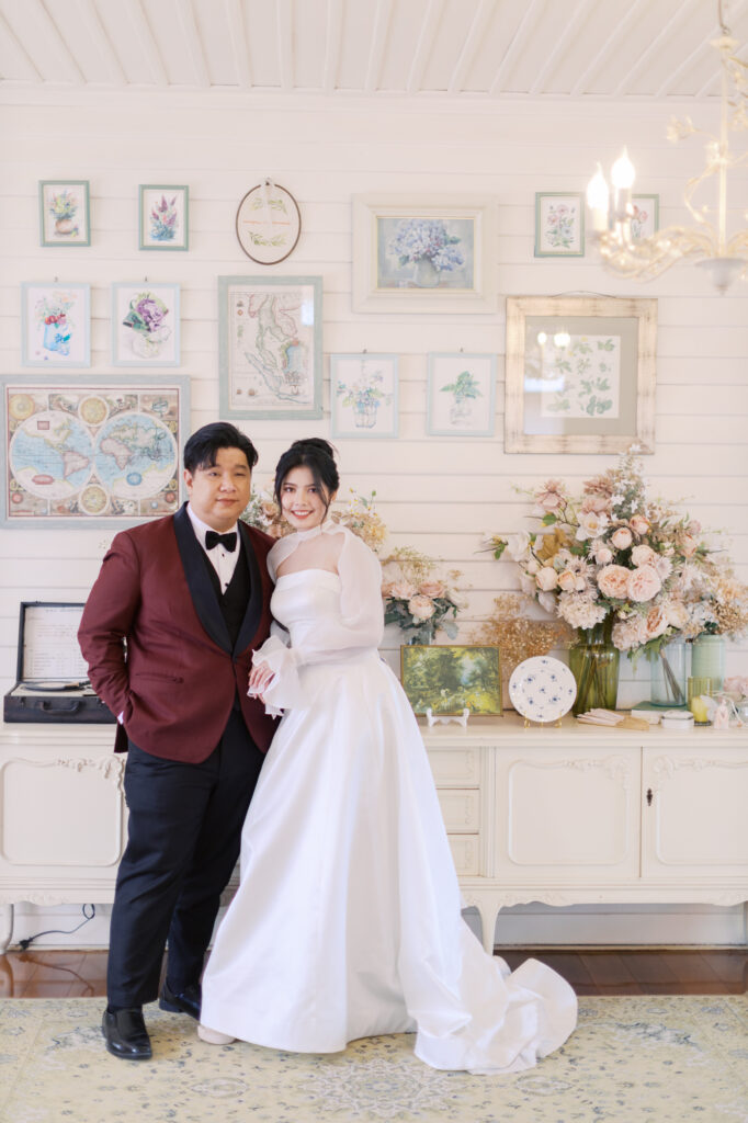 thai wedding photo at Maison de Mamie wedding venue