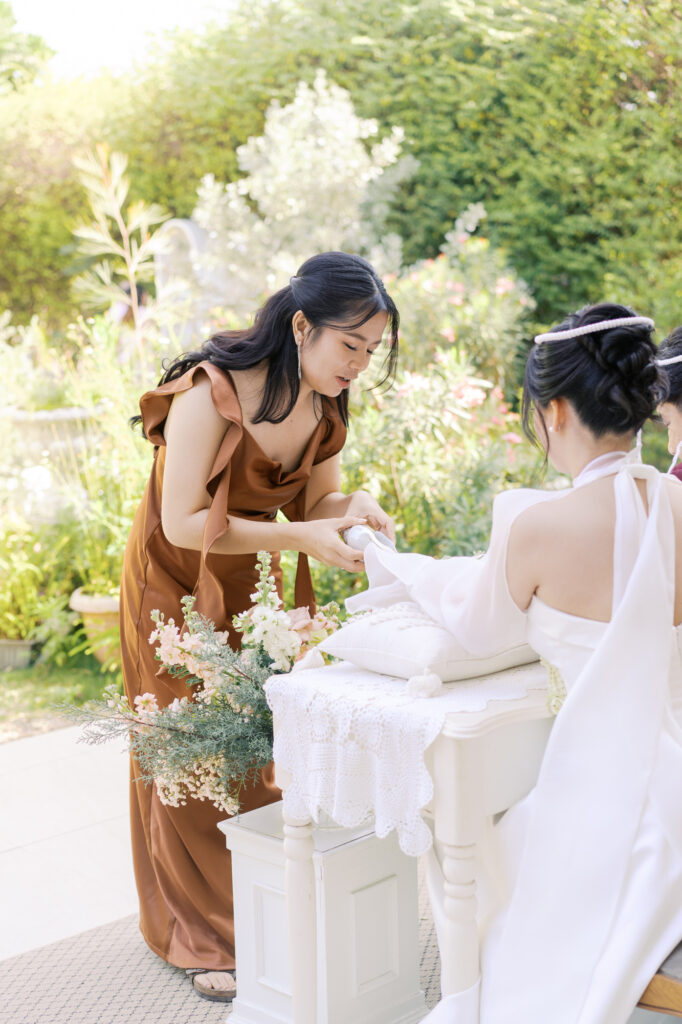 thai wedding photo at Maison de Mamie wedding venue