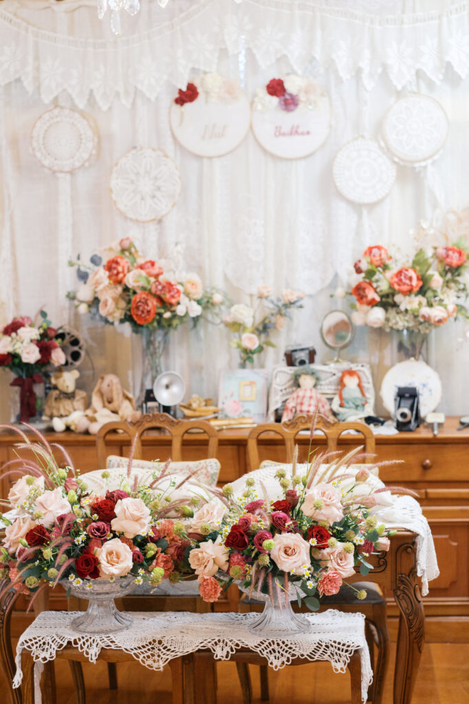 thai wedding photo at Maison de Mamie wedding venue, garden wedding, Thai wedding ceremony, Thailand wedding destination,
Thailand wedding venue, vintage wedding