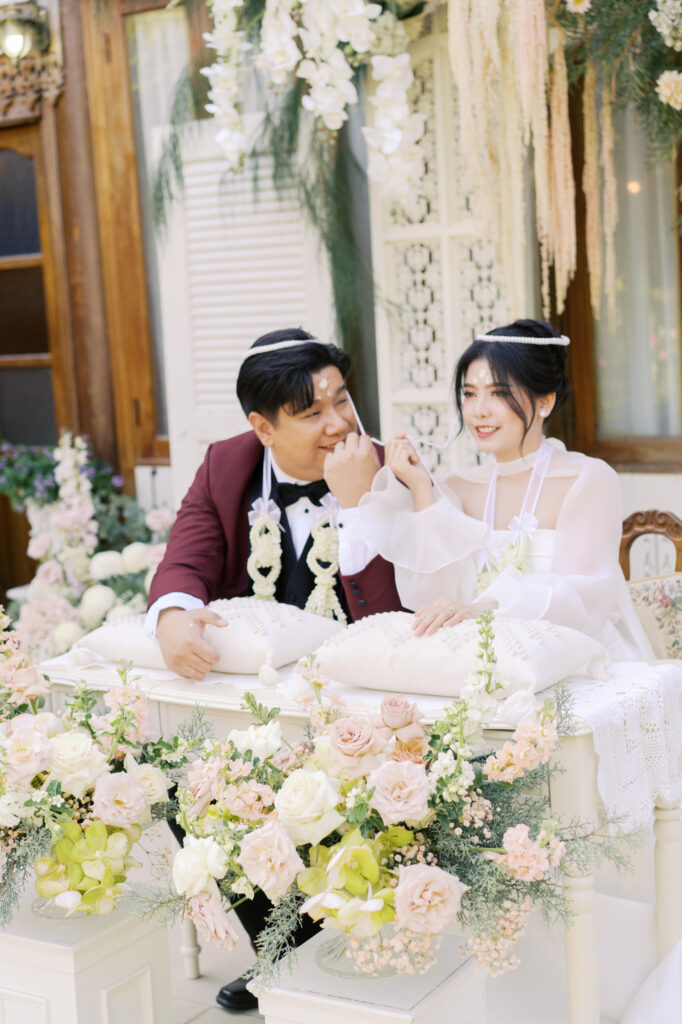 thai wedding photo at Maison de Mamie wedding venue