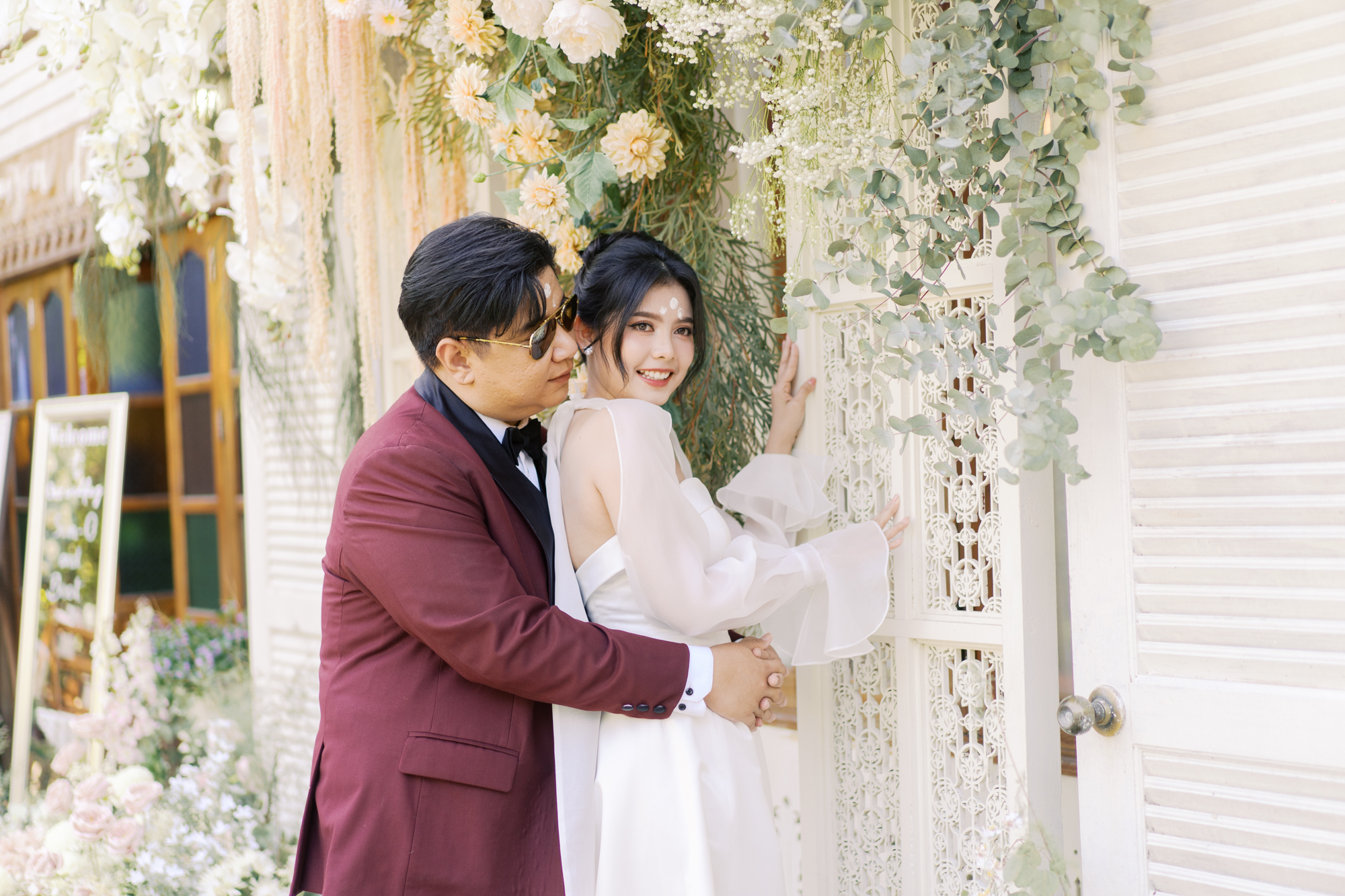 thai wedding photo at Maison de Mamie wedding venue