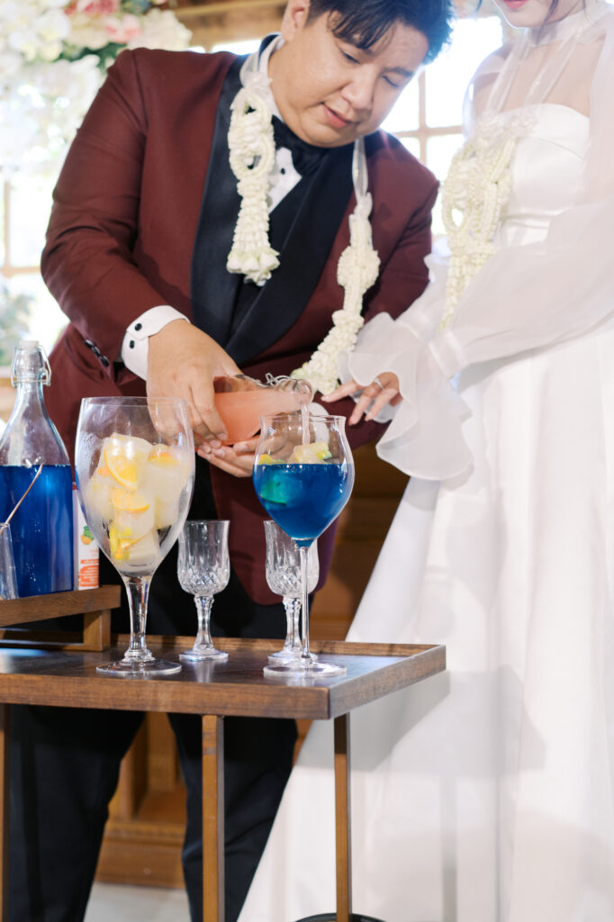 thai wedding photo at Maison de Mamie wedding venue