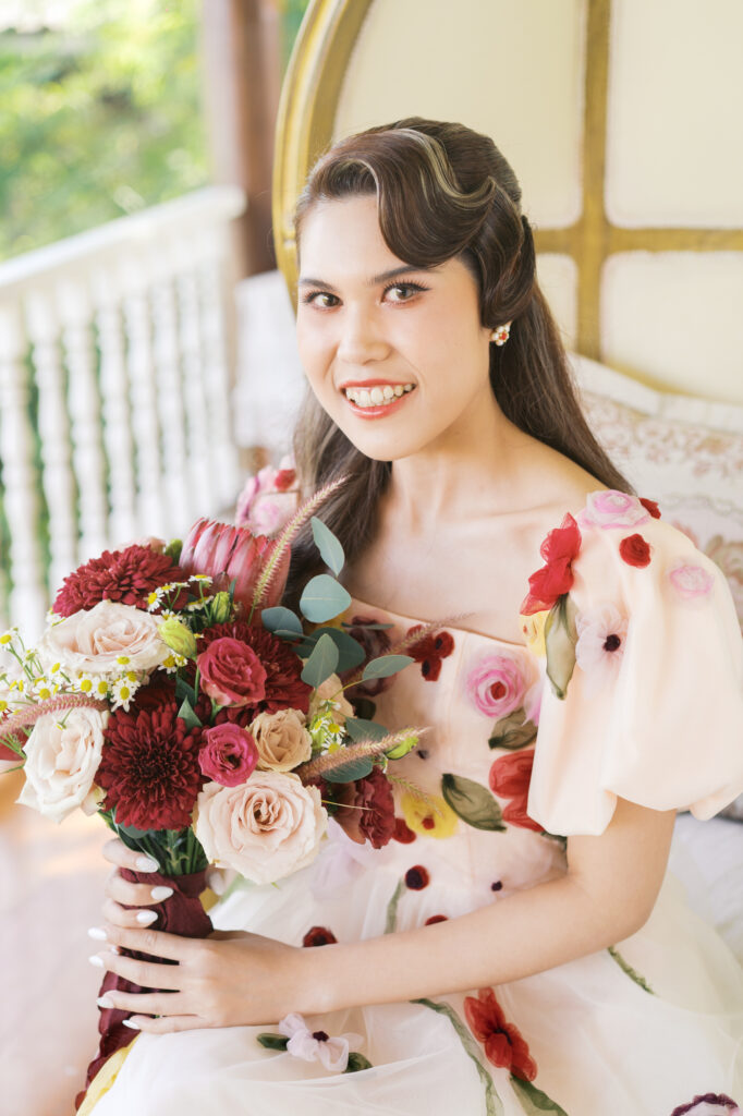 thai wedding photo at Maison de Mamie wedding venue, garden wedding, Thai wedding ceremony, Thailand wedding destination,
Thailand wedding venue, vintage wedding