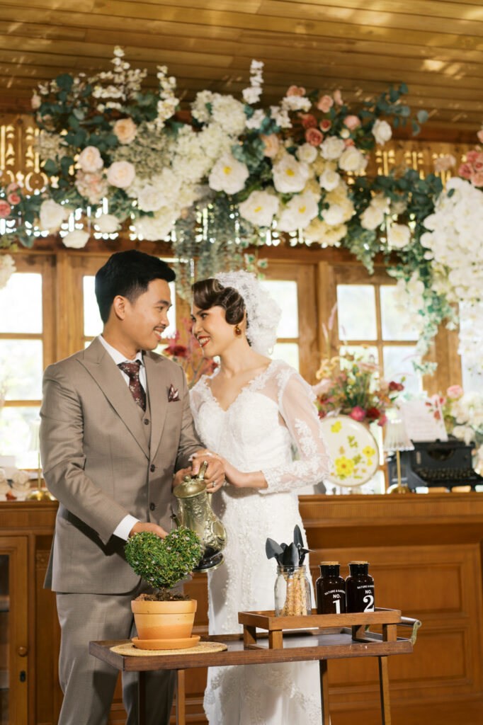thai wedding photo at Maison de Mamie wedding venue, garden wedding, Thai wedding ceremony, Thailand wedding destination,
Thailand wedding venue, vintage wedding