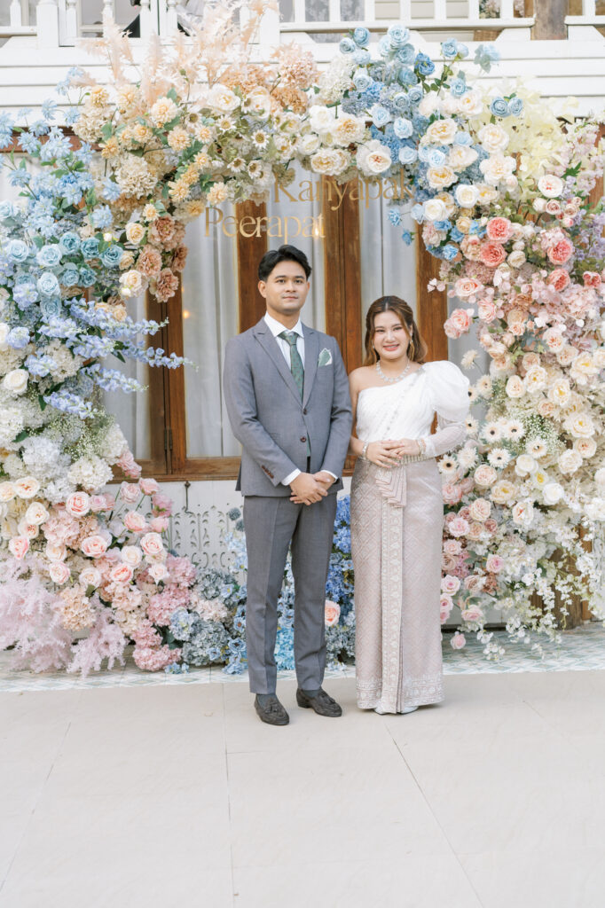 thai wedding photo at Maison de Mamie wedding venue