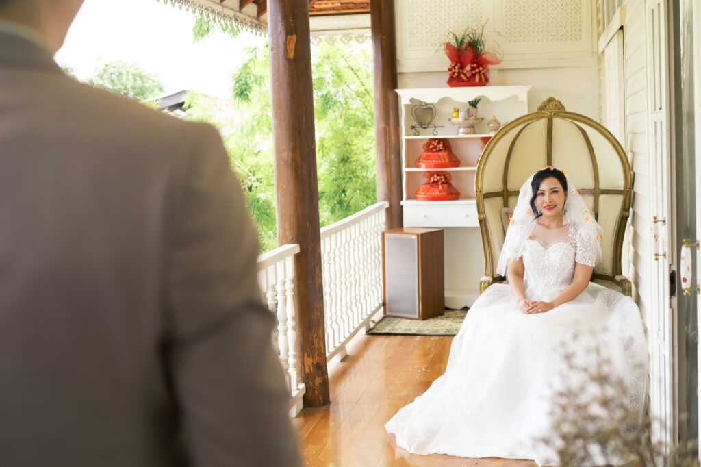 thai wedding photo at Maison de Mamie wedding venue, garden wedding, Thai wedding ceremony, Thailand wedding destination,
Thailand wedding venue, vintage wedding