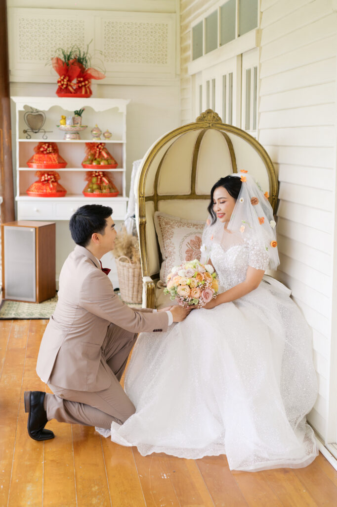 thai wedding photo at Maison de Mamie wedding venue, garden wedding, Thai wedding ceremony, Thailand wedding destination,
Thailand wedding venue, vintage wedding