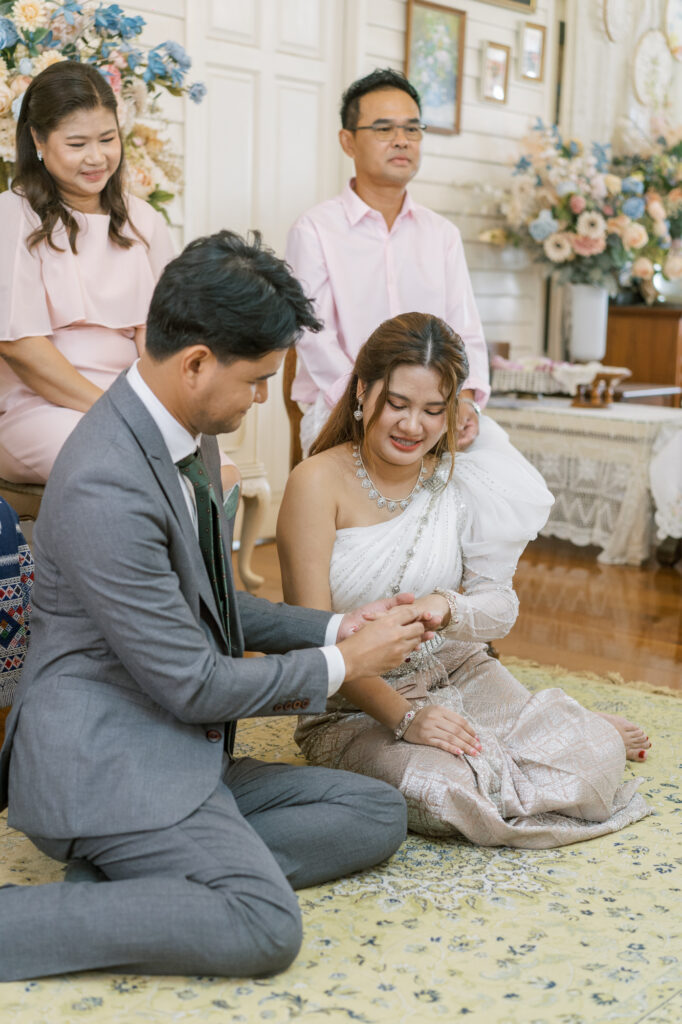 thai wedding photo at Maison de Mamie wedding venue