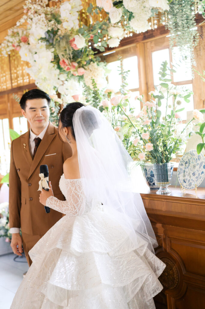 thai wedding photo at Maison de Mamie wedding venue, garden wedding, Thai wedding ceremony, Thailand wedding destination,
Thailand wedding venue, vintage wedding