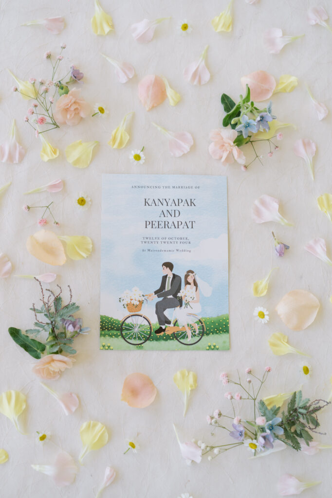 thai wedding photo at Maison de Mamie wedding venue