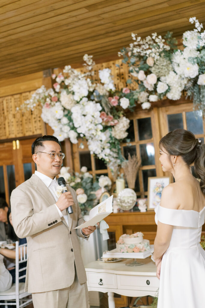thai wedding photo at Maison de Mamie wedding venue, garden wedding, Thai wedding ceremony, Thailand wedding destination,
Thailand wedding venue