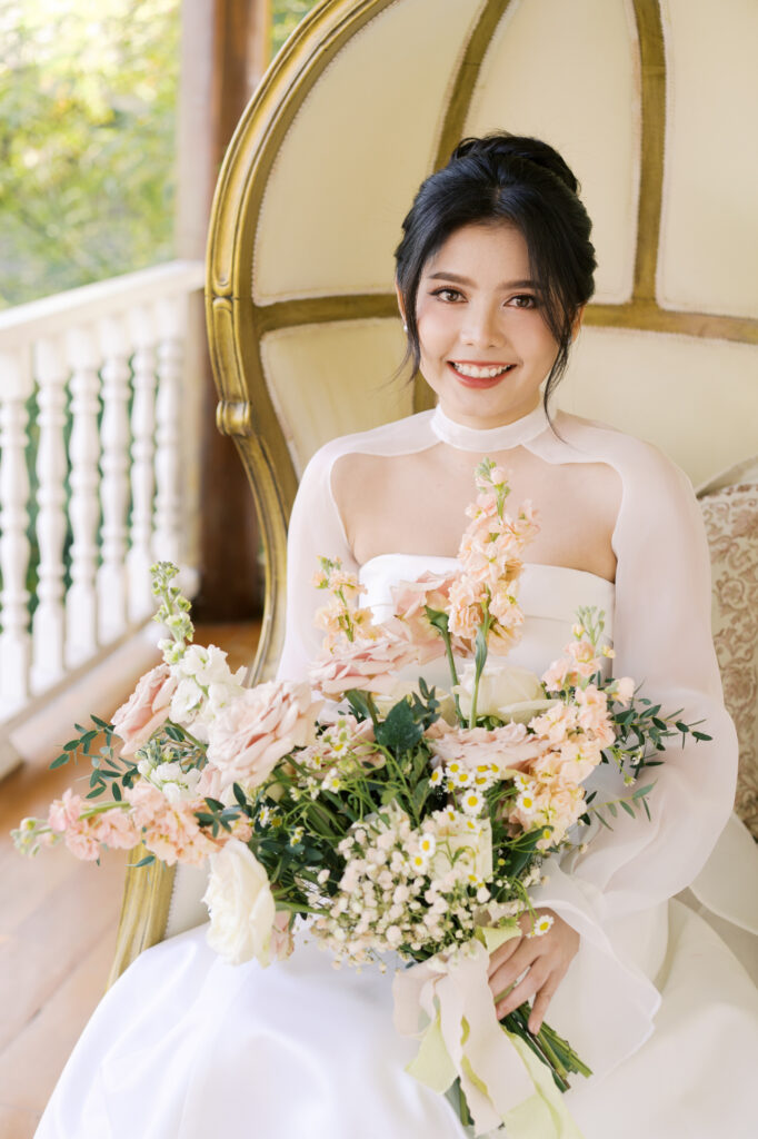 thai wedding photo at Maison de Mamie wedding venue