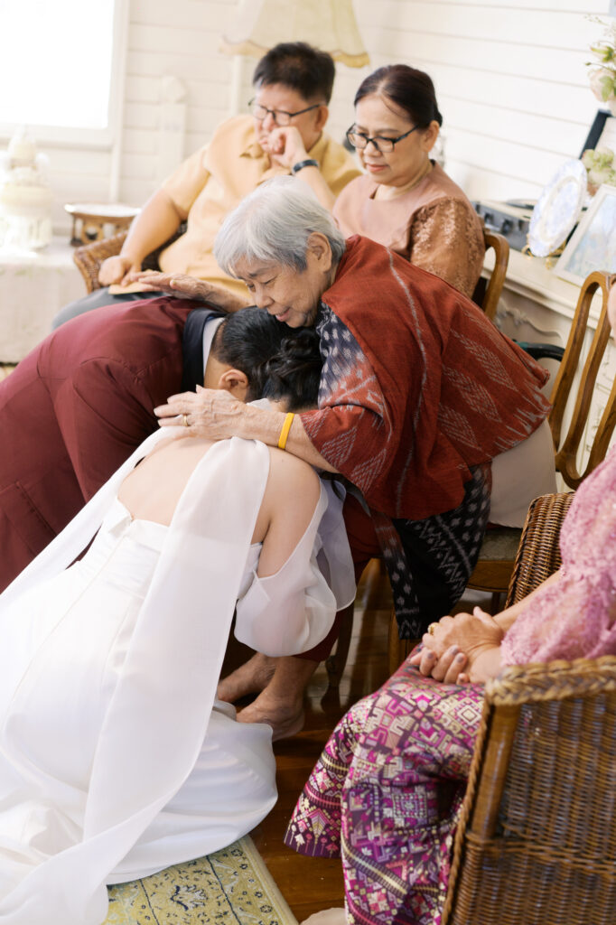 thai wedding photo at Maison de Mamie wedding venue