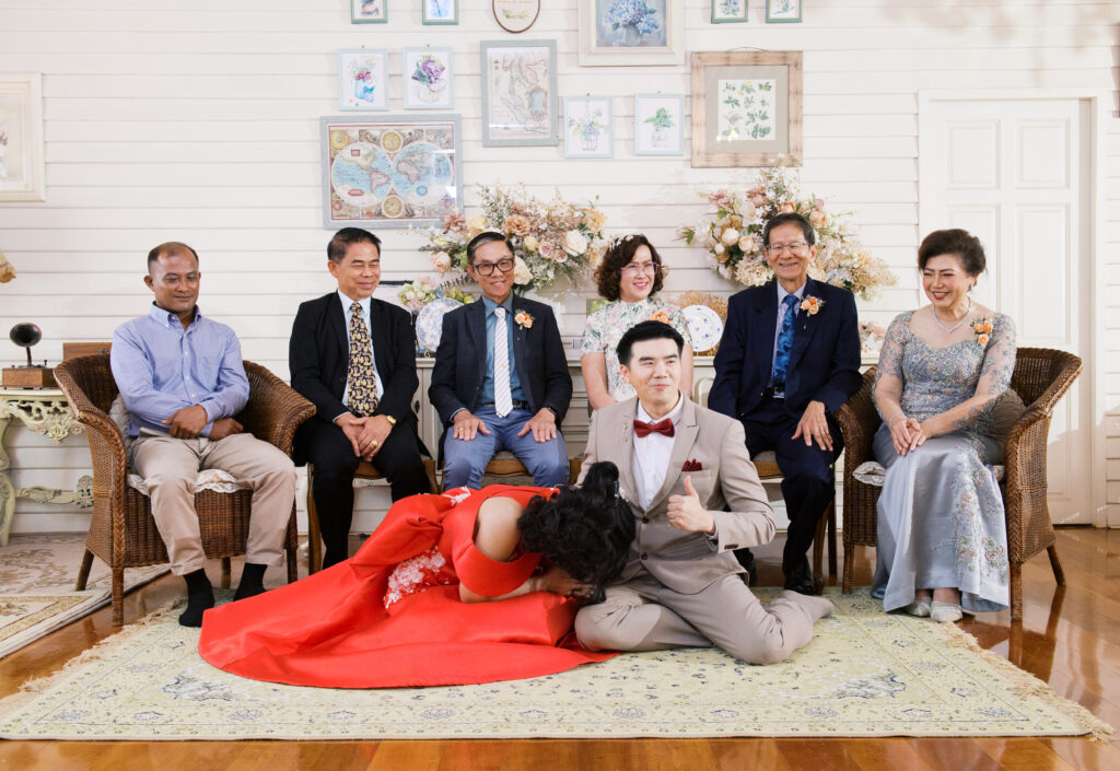 thai wedding photo at Maison de Mamie wedding venue, garden wedding, Thai wedding ceremony, Thailand wedding destination,
Thailand wedding venue, vintage wedding