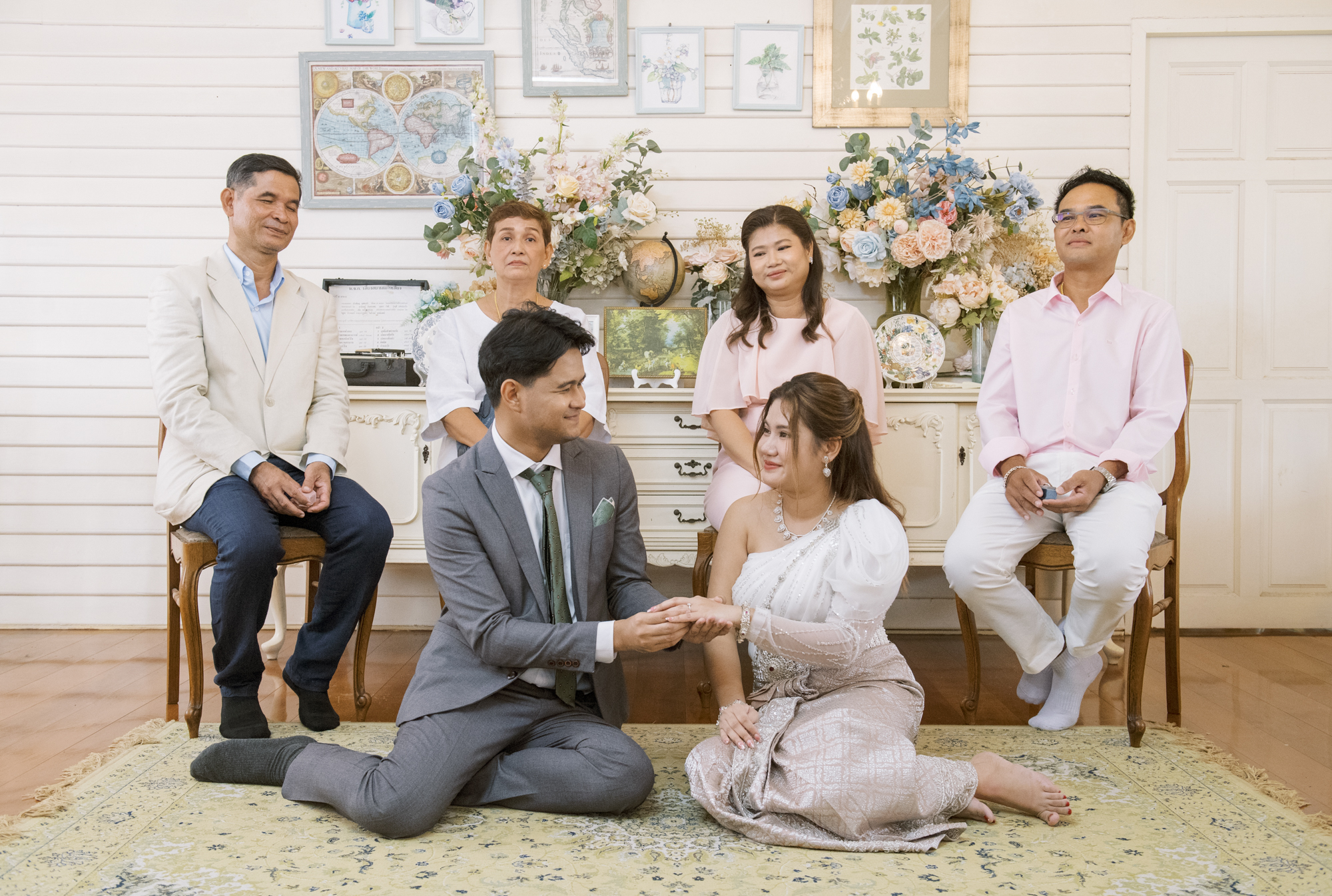 thai wedding photo at Maison de Mamie wedding venue