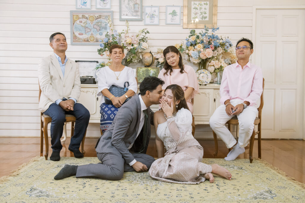 thai wedding photo at Maison de Mamie wedding venue