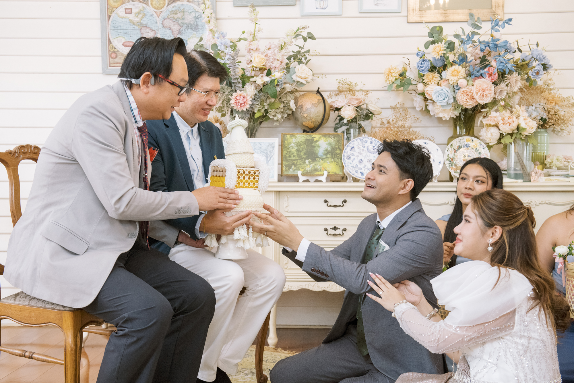 thai wedding photo at Maison de Mamie wedding venue