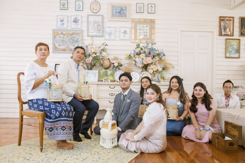 thai wedding photo at Maison de Mamie wedding venue
