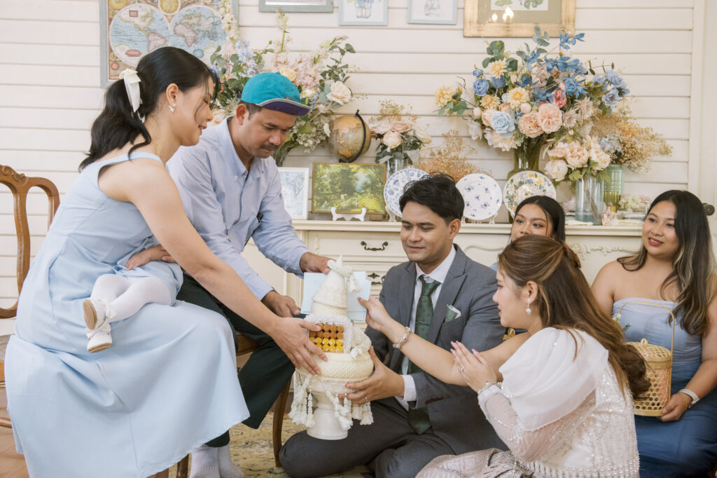thai wedding photo at Maison de Mamie wedding venue