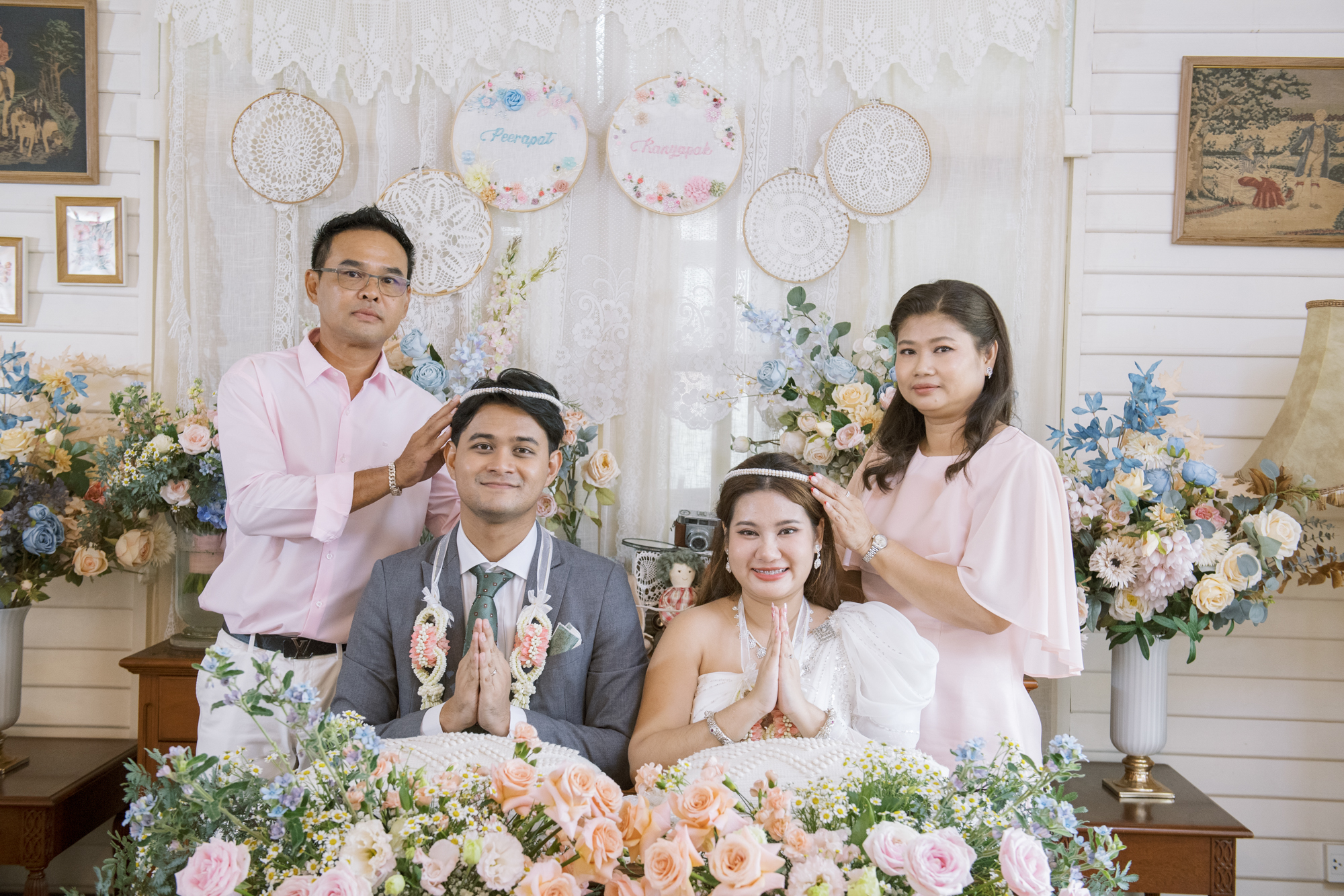 thai wedding photo at Maison de Mamie wedding venue