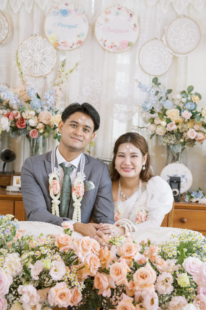 thai wedding photo at Maison de Mamie wedding venue