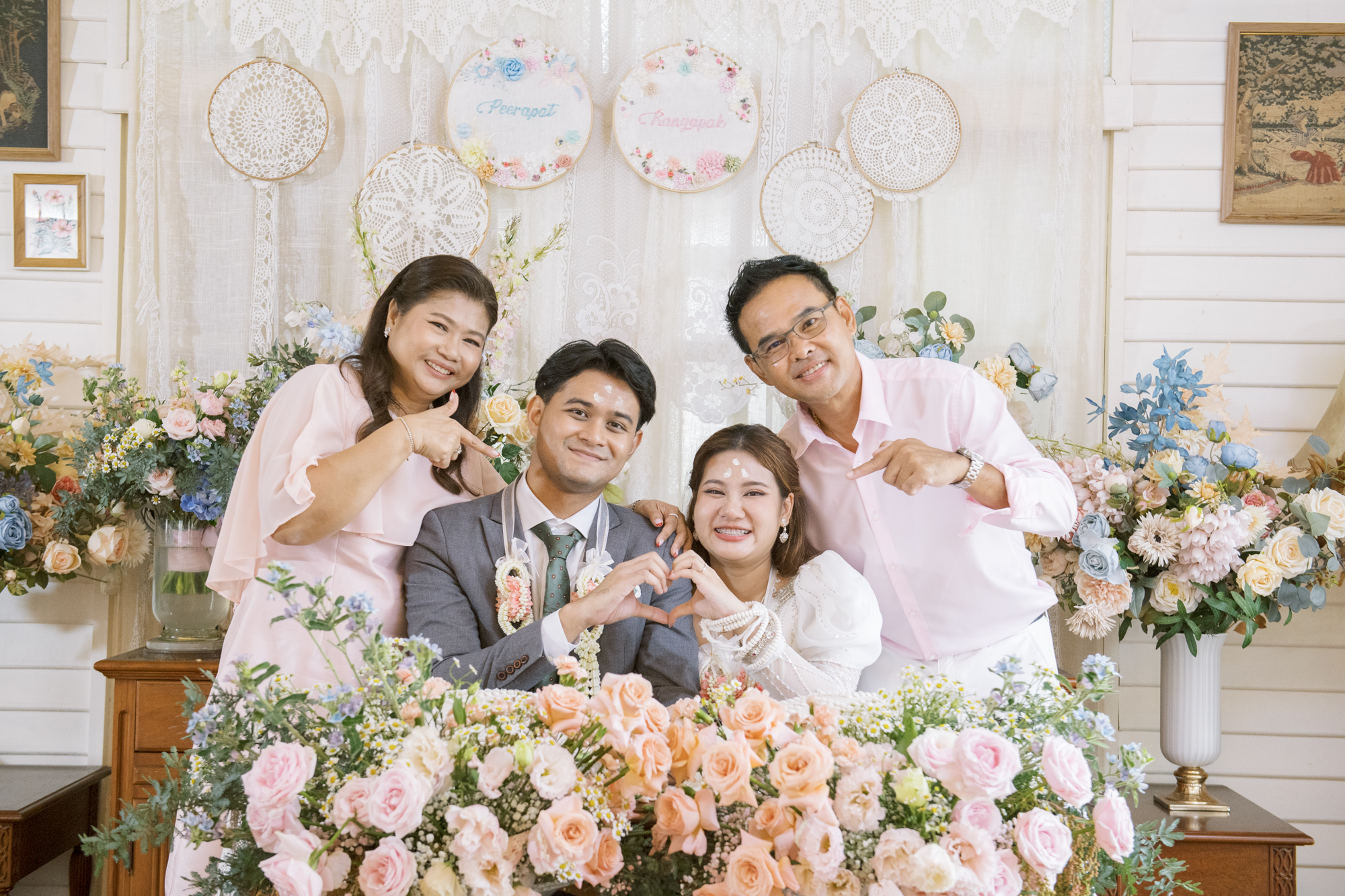 thai wedding photo at Maison de Mamie wedding venue