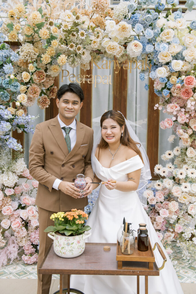 thai wedding photo at Maison de Mamie wedding venue