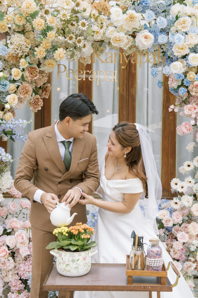 thai wedding photo at Maison de Mamie wedding venue