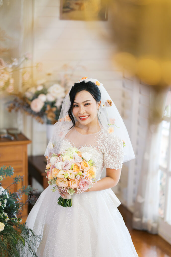 thai wedding photo at Maison de Mamie wedding venue, garden wedding, Thai wedding ceremony, Thailand wedding destination,
Thailand wedding venue, vintage wedding