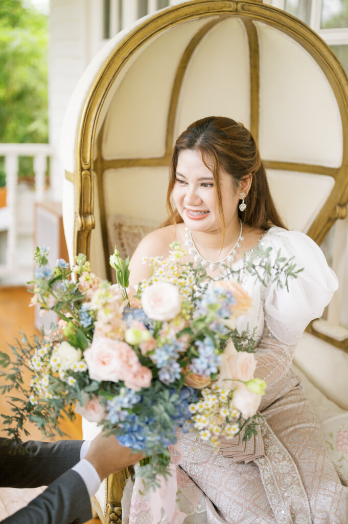 thai wedding photo at Maison de Mamie wedding venue