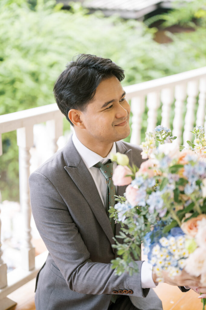 thai wedding photo at Maison de Mamie wedding venue