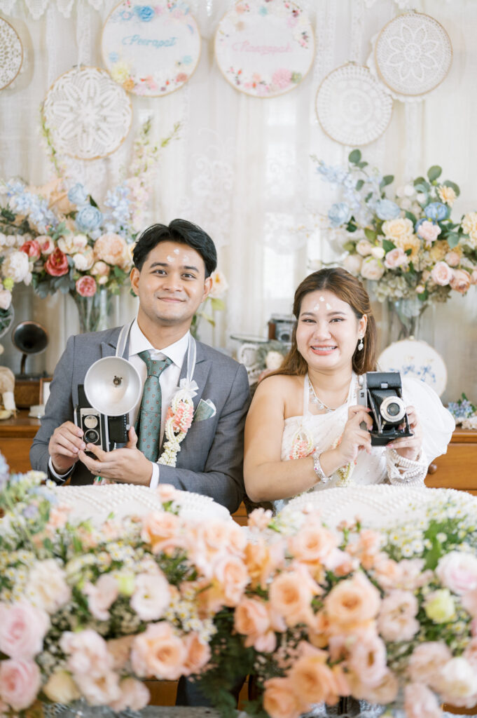 thai wedding photo at Maison de Mamie wedding venue