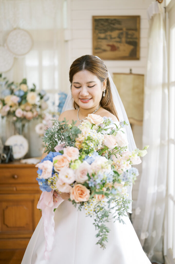 thai wedding photo at Maison de Mamie wedding venue