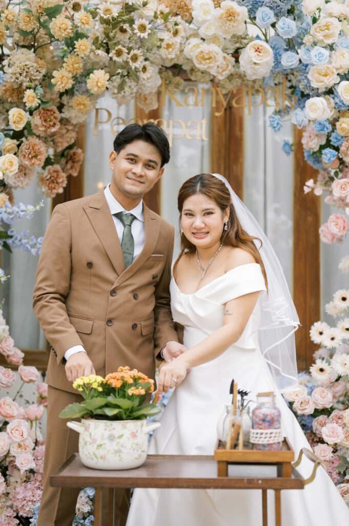 thai wedding photo at Maison de Mamie wedding venue