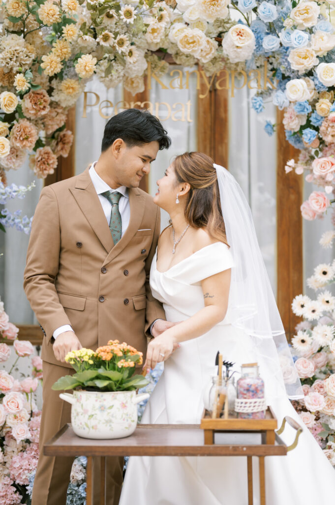 thai wedding photo at Maison de Mamie wedding venue