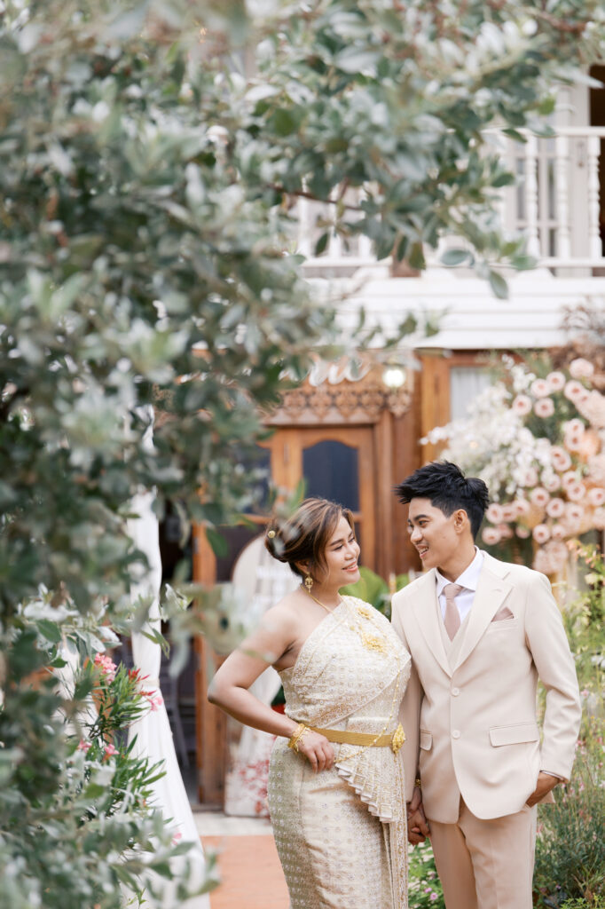 thai wedding photo at Maison de Mamie wedding venue, garden wedding, Thai wedding ceremony, Thailand wedding destination,
Thailand wedding venue, vintage wedding