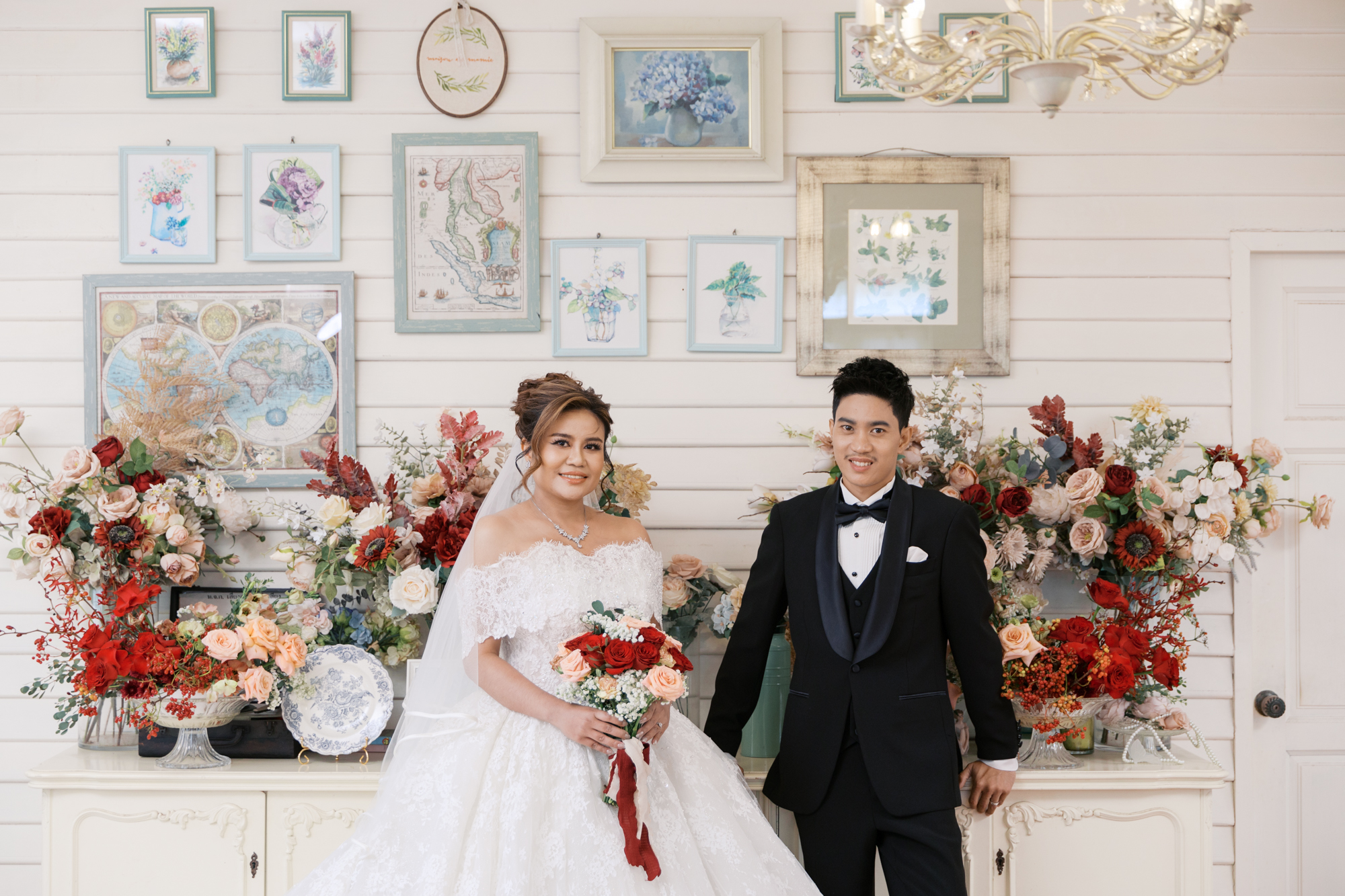thai wedding photo at Maison de Mamie wedding venue, garden wedding, Thai wedding ceremony, Thailand wedding destination,
Thailand wedding venue, vintage wedding