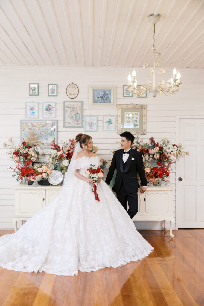 thai wedding photo at Maison de Mamie wedding venue, garden wedding, Thai wedding ceremony, Thailand wedding destination,
Thailand wedding venue, vintage wedding
