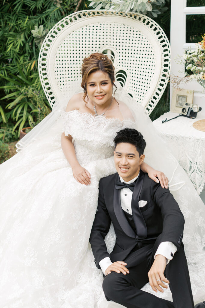 thai wedding photo at Maison de Mamie wedding venue, garden wedding, Thai wedding ceremony, Thailand wedding destination,
Thailand wedding venue, vintage wedding